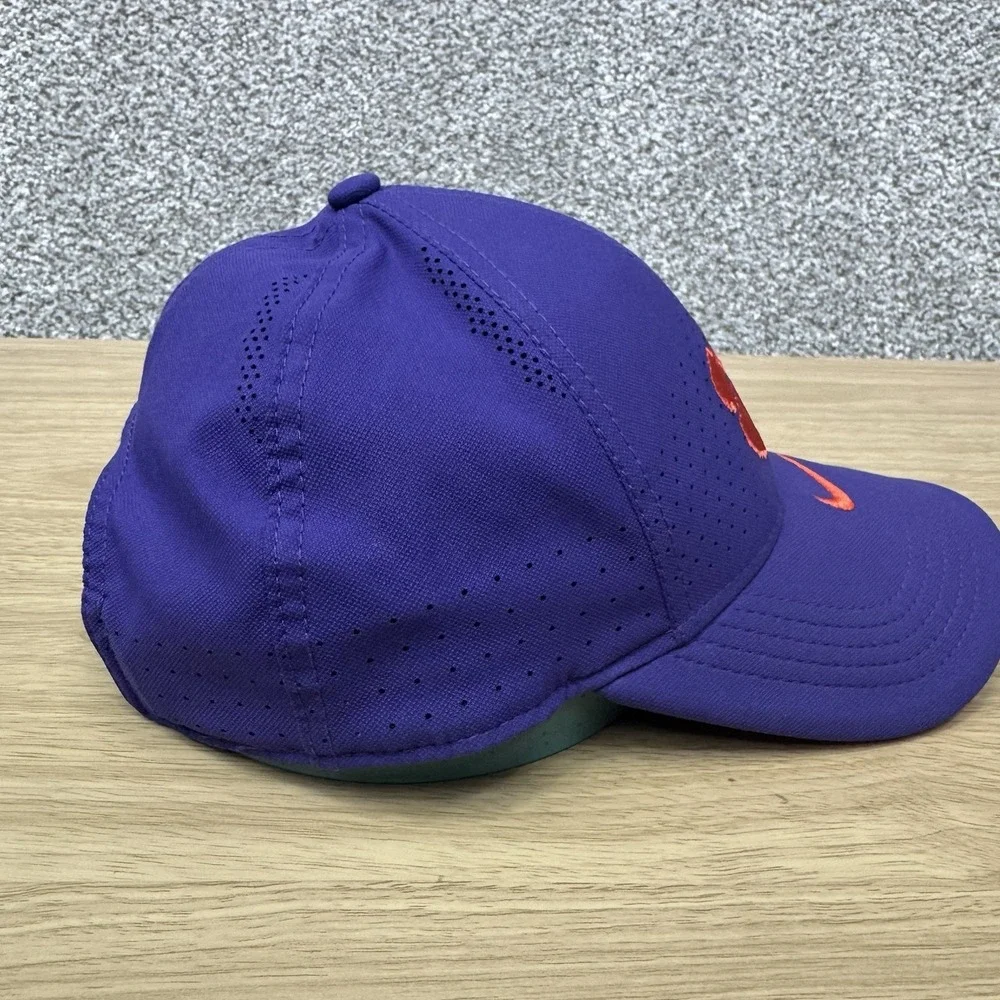Clemson Tigers Hat Cap Strap Back Purple Legacy91‎ Nike On Field Youth Sideline